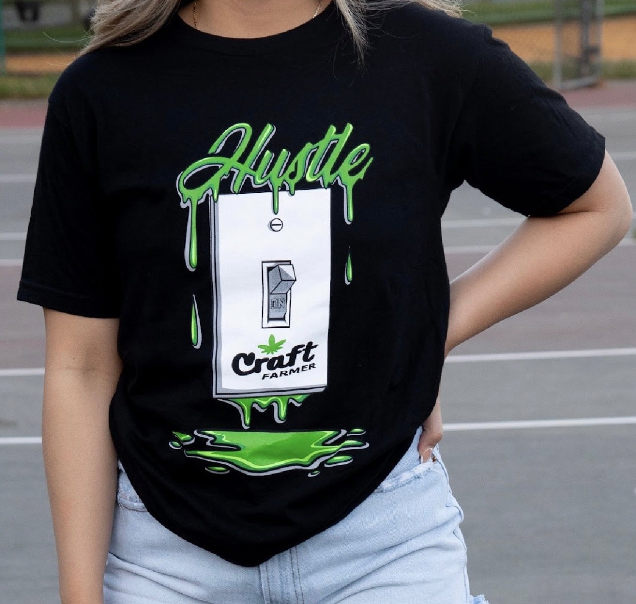 "Hustle On" T-shirt